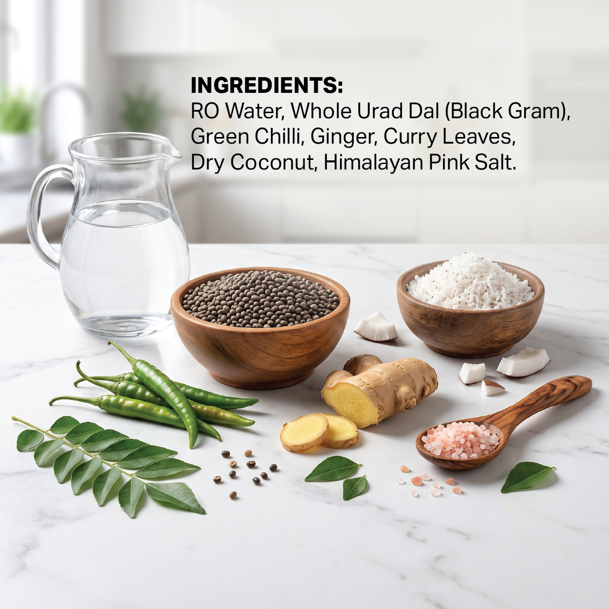 Vada batter ingredients