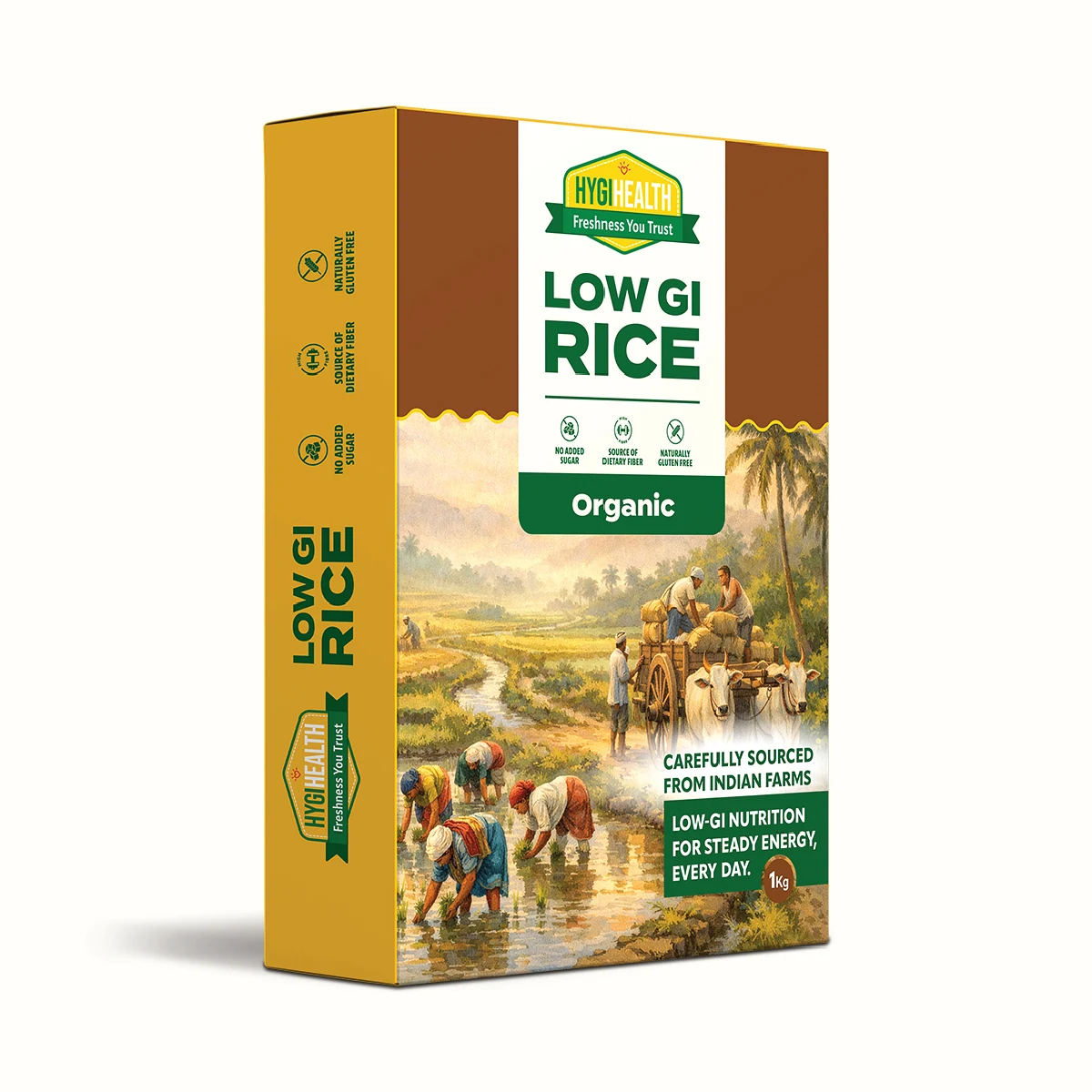 HygiHealth Low GI Rice 1 kg pack