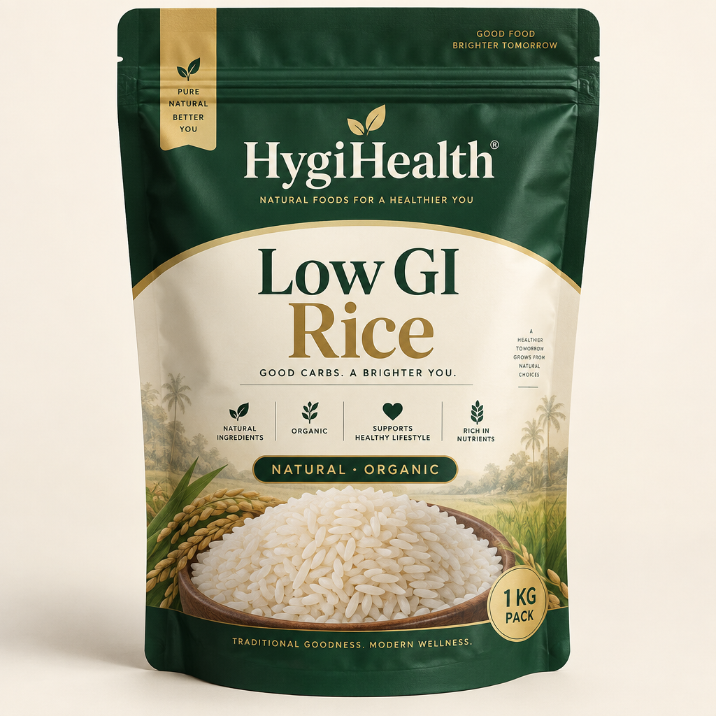 HygiHealth Low GI Rice 1 kg pack
